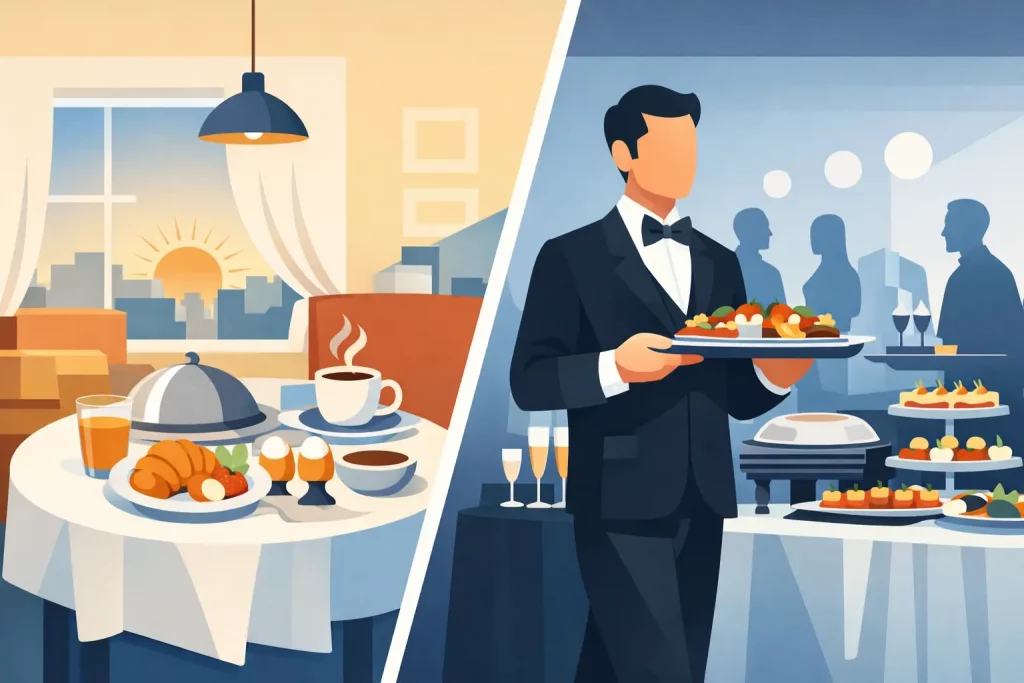 Frühstücksservice oder Catering - was passt?