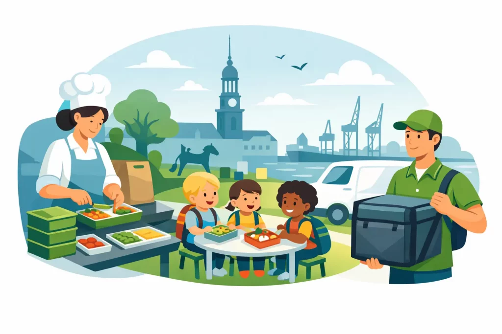 Verpflegung für Kindergarten bestellen Hamburg
