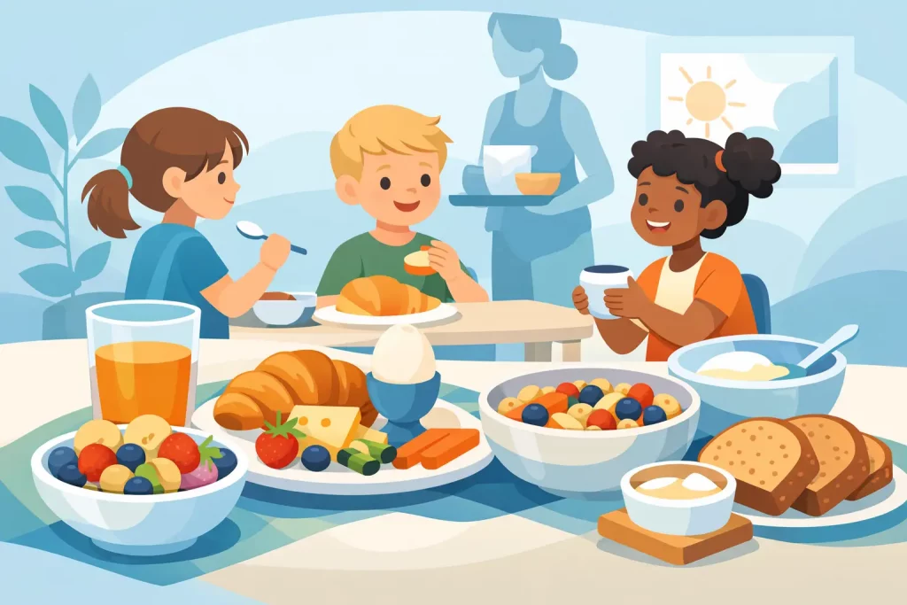 Welches Frühstück passt für Kindergruppen?