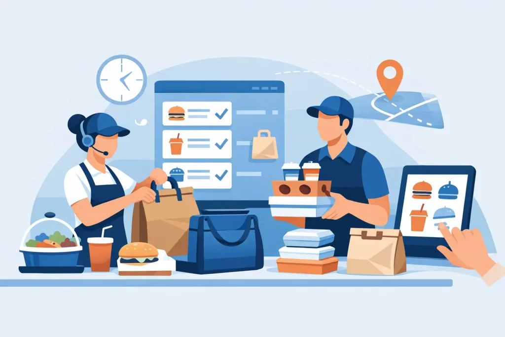 Take-away-Bestellungen effizient vorbereiten